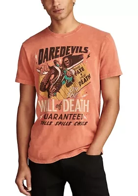 Wall of Death Short Sleeve Graphic T-Shirt