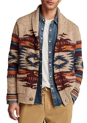 Southwestern Shawl Cardigan