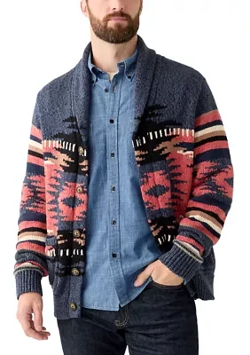 Southwestern Shawl Cardigan