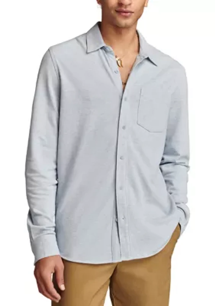 Knit Oxford Shirt