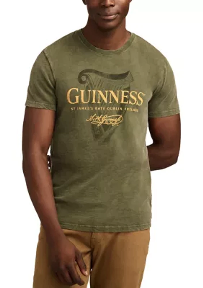 Guinness Harp Logo Graphic T-Shirt