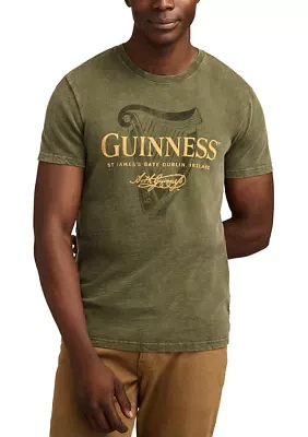 Guinness Harp Logo Graphic T-Shirt