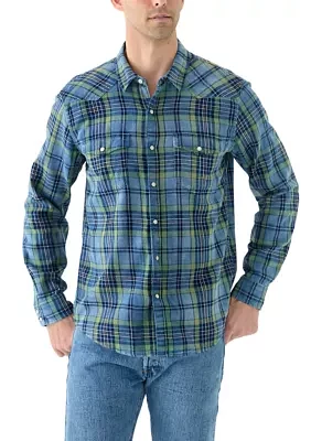 Twill Long Sleeve Masa Western Shirt