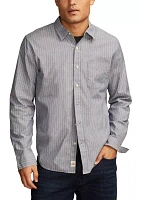 Striped San Gabriel One Pocket Long Sleeve Shirt