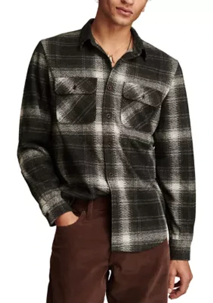 Big & Tall Long Sleeve Brushed Jersey Shirt