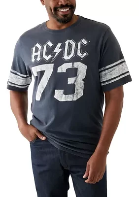 Big & Tall Short Sleeve ACDC Graphic T-Shirt