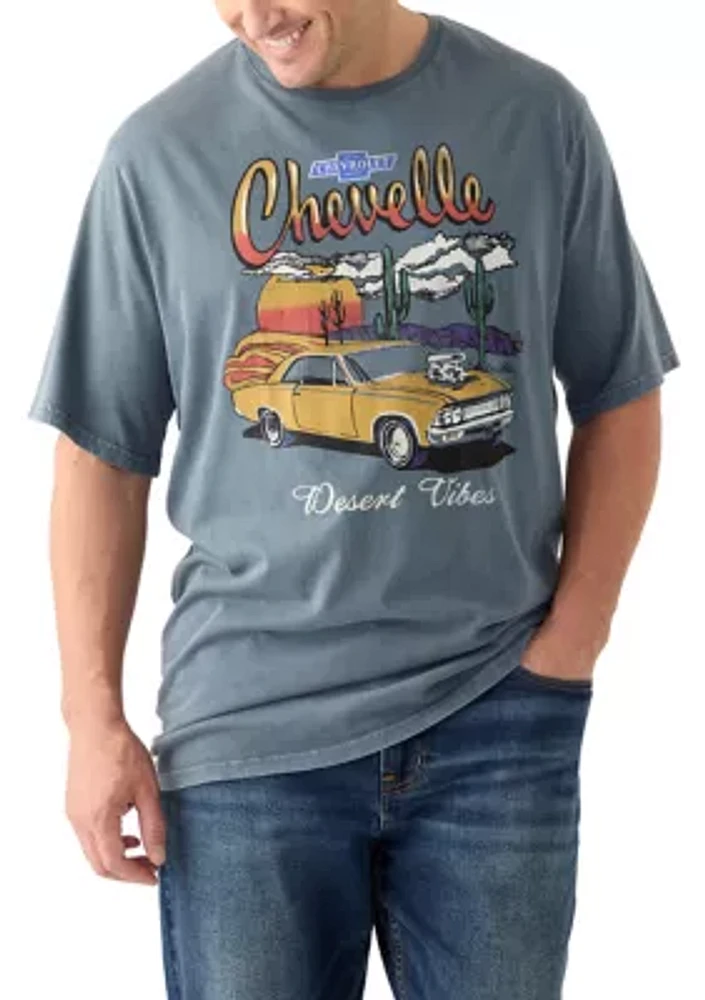 Big & Tall Short Sleeve Chevy Chevelle Graphic T-Shirt