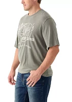 Big & Tall Short Sleeve Lucky's Lounge Graphic T-Shirt