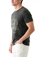 Fender Strat Drawing Graphic T-Shirt