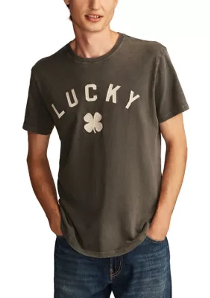 Lucky Clover Graphic T-Shirt