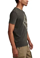 Big & Tall Short Sleeve Fender Diamond Graphic T-Shirt