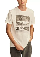 Big & Tall Short Sleeve Mustang GT 350 Graphic T-Shirt