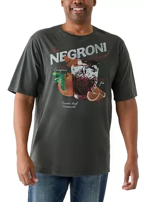 Big & Tall Negroni Graphic T-Shirt