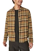 Plaid Utility Cloud Soft Long Sleeve Flannel