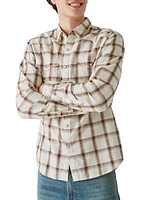 Plaid Western Long Sleeve Shirt