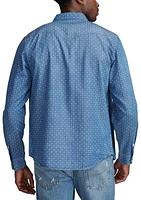 Printed Western Long Sleeve Shirt