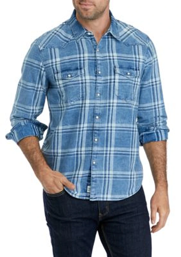 Plaid Western Shirt