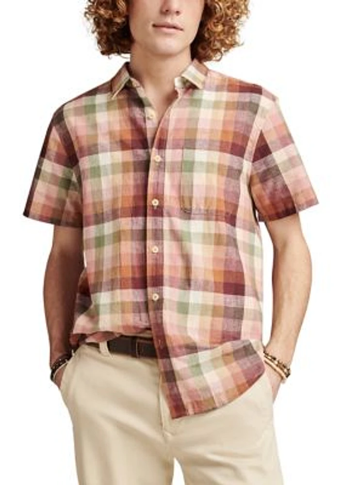 Multi-Plaid Button Up Shirt