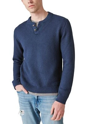 Cloud Soft Henley Sweater