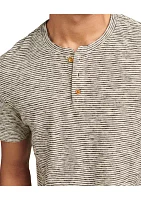 Striped Henley T-Shirt