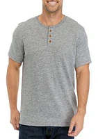 Short Sleeve Henley Shirt