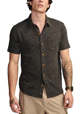 Linen Short Sleeve Button Up Shirt