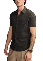 Linen Short Sleeve Button Up Shirt