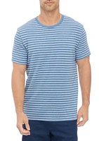 Striped Crew Neck T-Shirt