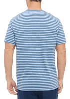 Striped Crew Neck T-Shirt