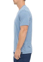 Striped Crew Neck T-Shirt