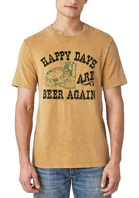 Happy Beer Graphic T-Shirt