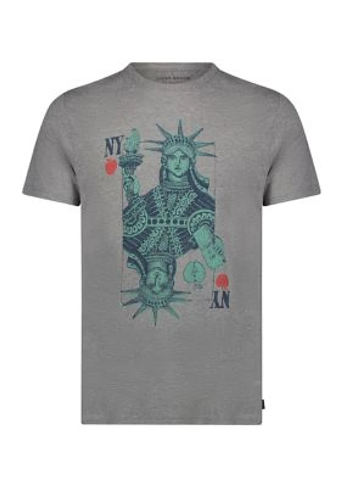 New York Card Graphic T-Shirt