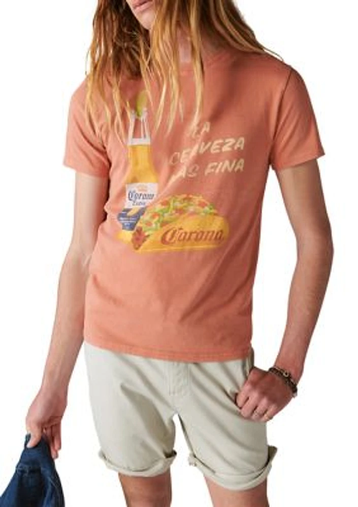 Corona Taco Graphic T-Shirt