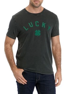 Lucky Clover Graphic T-Shirt