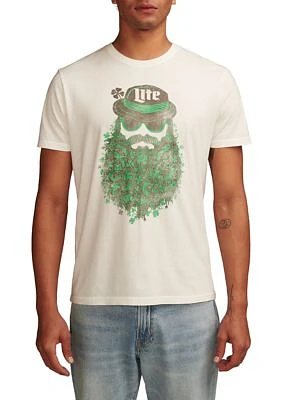 Miller Lite Beard Graphic T-Shirt