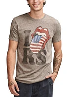 I Love Rolling Stones Graphic T-Shirt