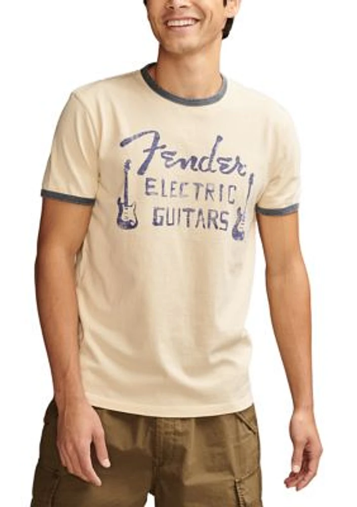 Painted Fender Graphic T-Shirt