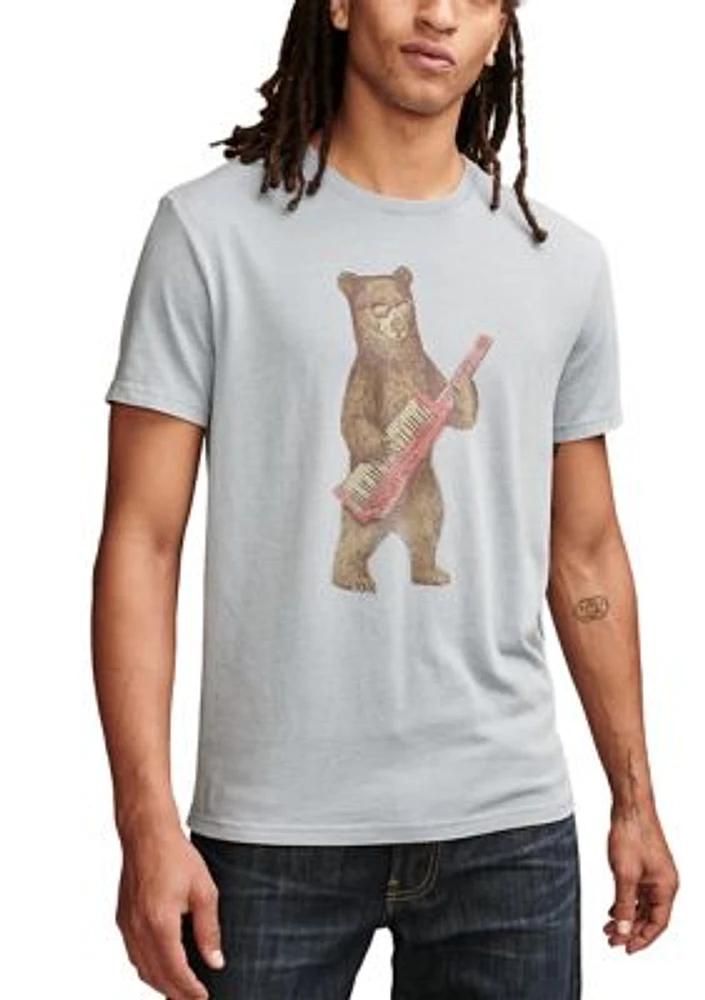 Keytar Bear Graphic T-Shirt