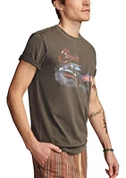 Short Sleeve Camaro Burnout Graphic T-Shirt