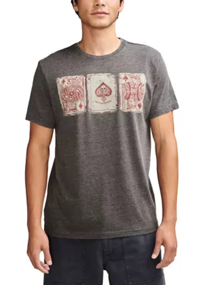 Poker Cards Graphic T-Shirt