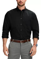 Long Sleeve Regular Button Down Solid Shirt