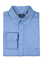 Big & Tall All-Over Stretch Button Down Shirt