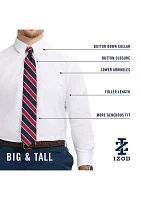 Big & Tall All-Over Stretch Button Down Shirt