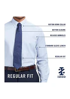 Fashion Stretch Regular Fit Button Down