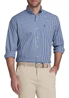 Classic Long Sleeve Woven Button Down Shirt