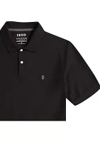 Big & Tall Short Sleeve Solid Advantage Polo Shirt