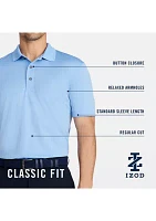 Golf Grid Polo Shirt