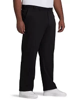 Big & Tall Performance Stretch Flat Front Chino Pants