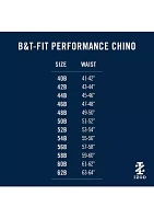 Big & Tall Performance Stretch Flat Front Chino Pants