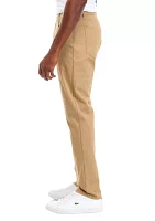 5 Pocket Sateen Pants with Stretch Waistband​